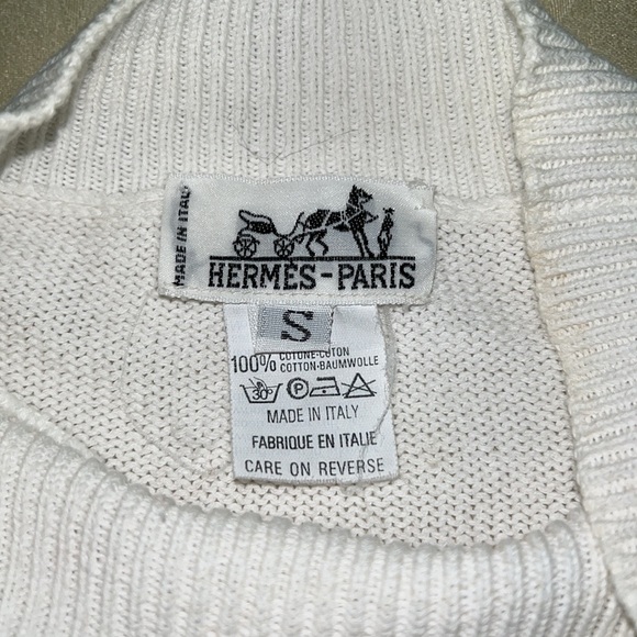 Vintage Hermes Knit Sweater - Picture 5 of 9